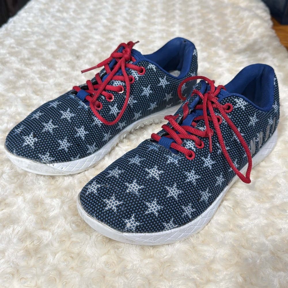 NOBULL Blue Star Pattern Sneakers - Picture 3 of 16